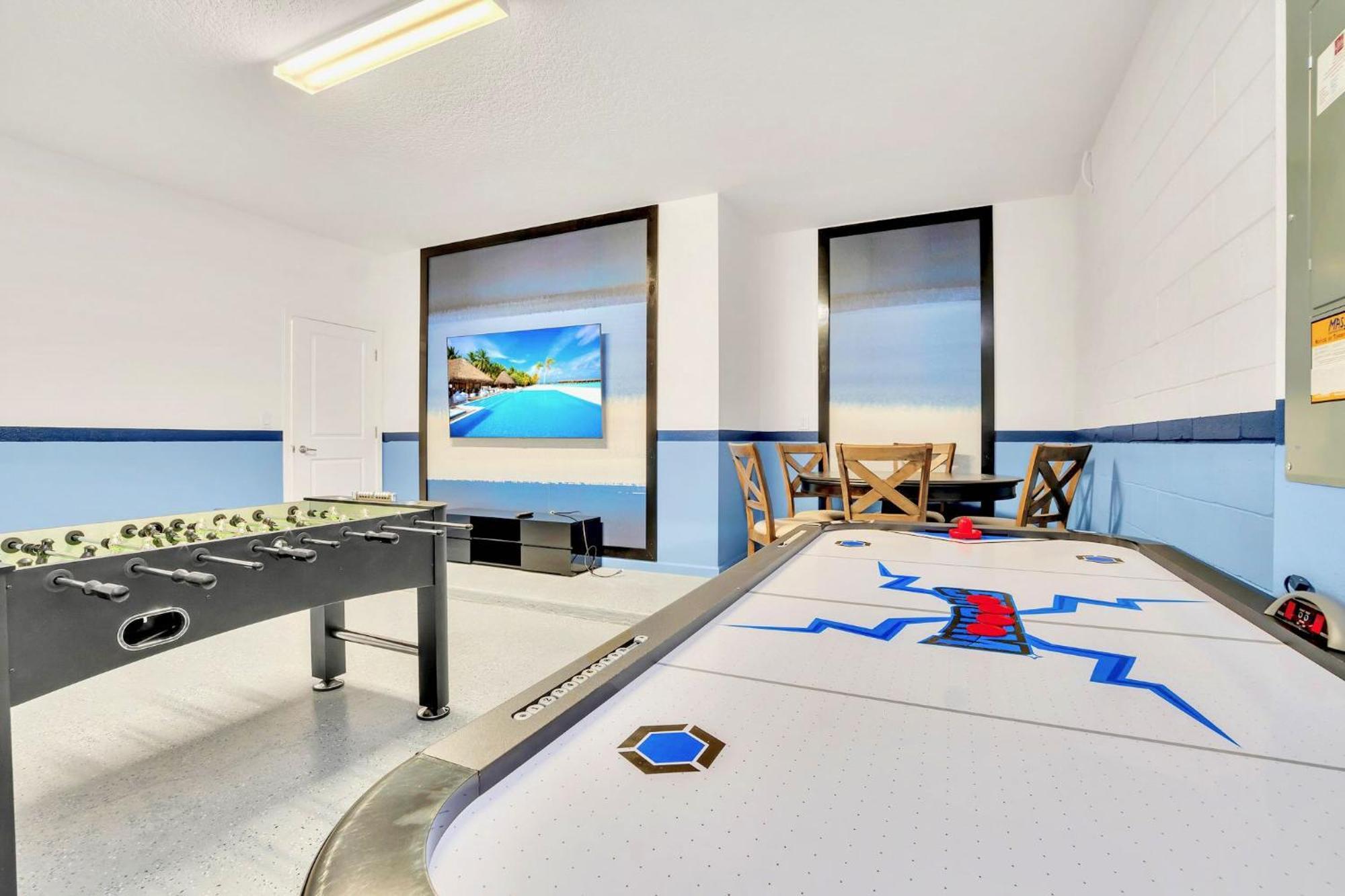 Stunning 9Br Home - Family Resort With Private Pool, Hot Tub, Games Room And Bbq! Kissimmee Eksteriør bilde